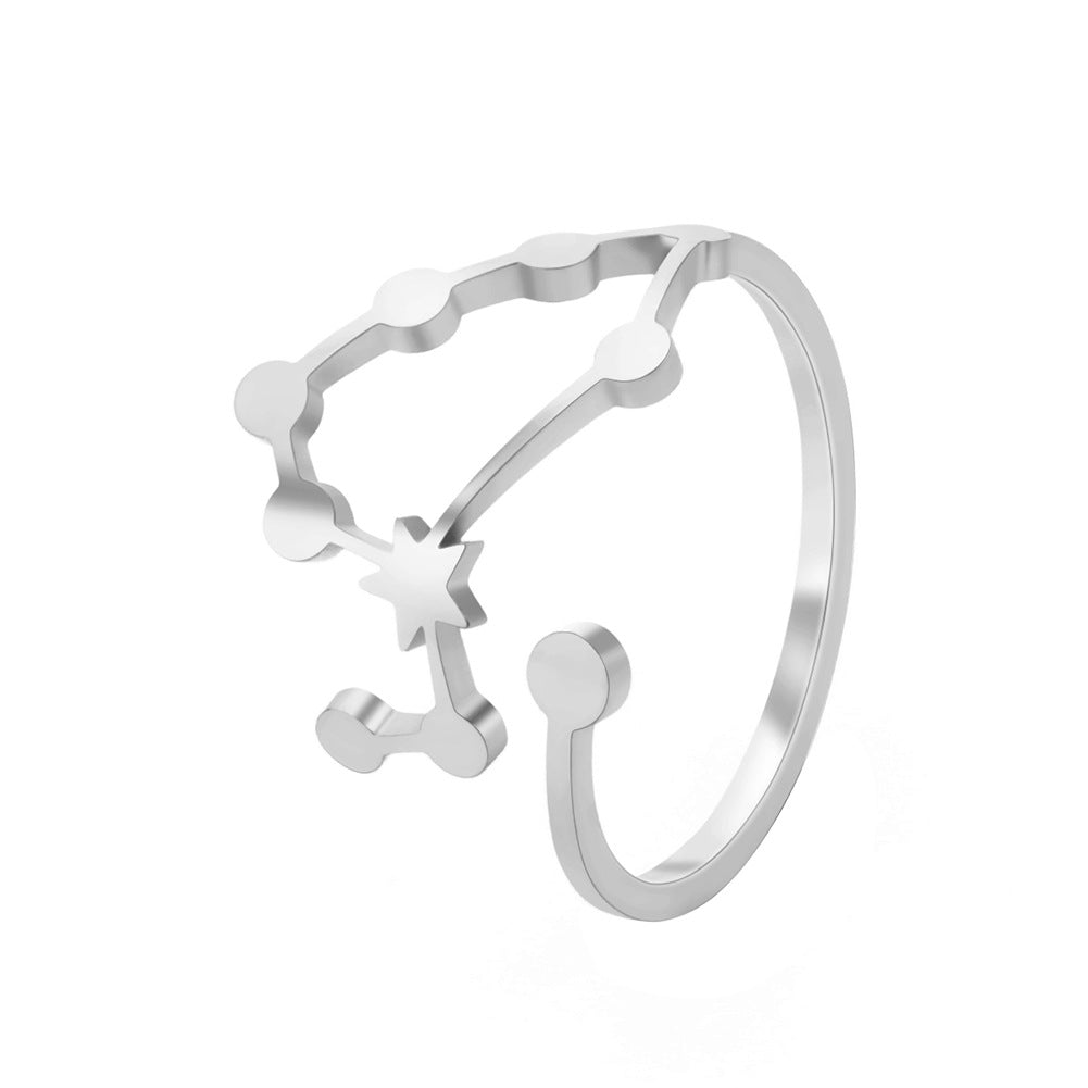 Personalized Stainless Steel Universal Fashion Ring