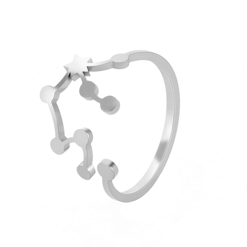 Personalized Stainless Steel Universal Fashion Ring