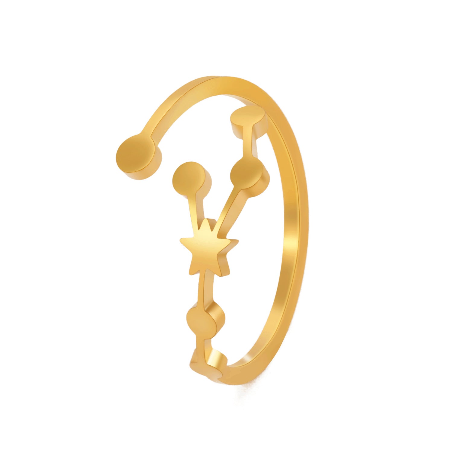 Personalized Stainless Steel Universal Fashion Ring