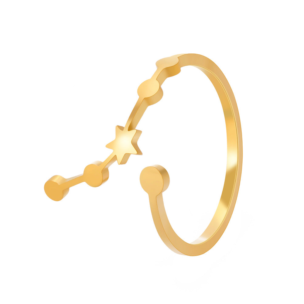 Personalized Stainless Steel Universal Fashion Ring