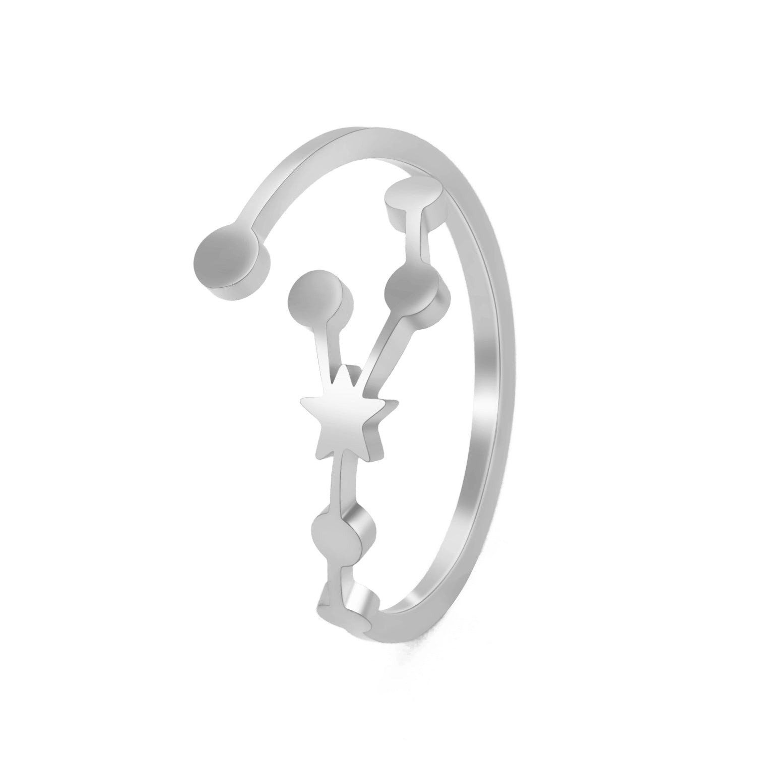 Personalized Stainless Steel Universal Fashion Ring