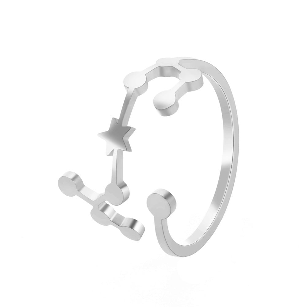 Personalized Stainless Steel Universal Fashion Ring