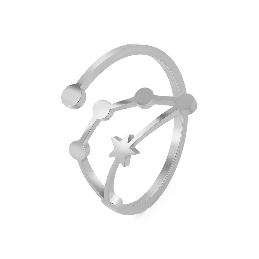 Personalized Stainless Steel Universal Fashion Ring
